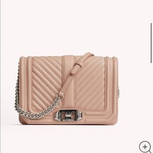 Rebecca Minkoff Chevron Quilted Love Crossbody